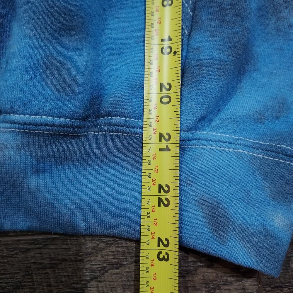 Tie Dye Hoodie Sweatshirt Pullover Gildan Heavy Blend Kangaroo Pocket Medium - Picture 6 of 10